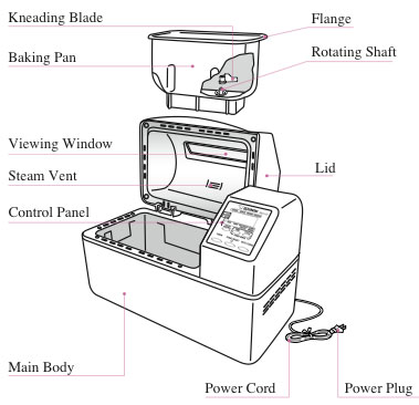 Zojirushi Home Bakery Supreme Bread Machine - Home Breadmaking Machine